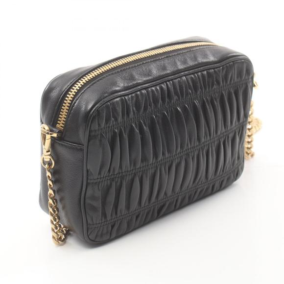 Prada Black Gaufre Bag Nappa Shoulder - Picture 1 of 9